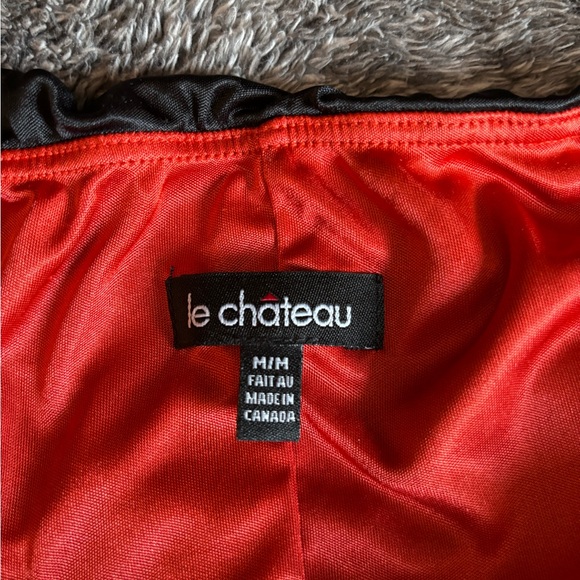 Halter Style Gold Accent neckline - Picture 2 of 2